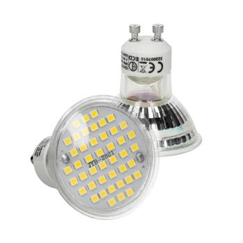 Ecd germany 20 x ampoule led 9w - cob mr16 spot led downlight