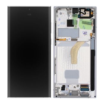 Bloque Completo Galaxy Z Fold 3 5g Pantalla Lcd Táctil Original Samsung Blanco