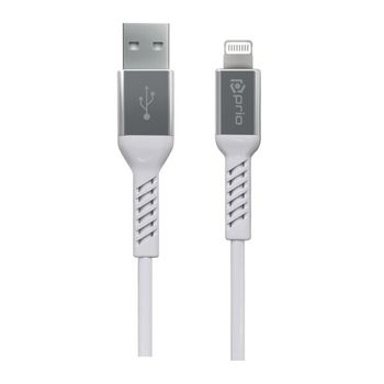 Cable De Carga Y Sincronizaciónusb A A Lightning Cable Mfi Certificado 1,2 M Blanco Prio