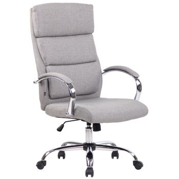 Clp Silla De Oficina Bradford Tela Gris 70x64x Cm