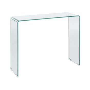 Consola Transparente 90 X 30 Cm Rectangular Minimalista Kendall - Transparente