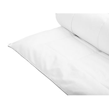 10xdiez Pack 2 Fundas Almohada Cruzadillo Poliéster Algodón, (90cm X 45cm  - Blanco) con Ofertas en Carrefour