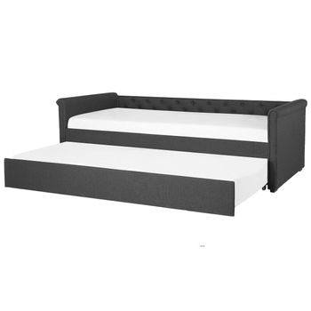 Cama Coche Runner 232x111x61 Cm Color Negro Vente-unique con Ofertas en  Carrefour