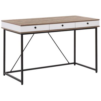 Mesa De Escritorio Kala Pequeña 1 Cajón En Acabado Madera 69 Cm(alto)100  Cm(ancho)50 Cm(largo) , Color - Cambrian con Ofertas en Carrefour