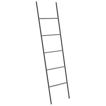 Clp Toallero Escalera Betti De 4 Barras Metal Negro 13.5x49x170 Cm con  Ofertas en Carrefour