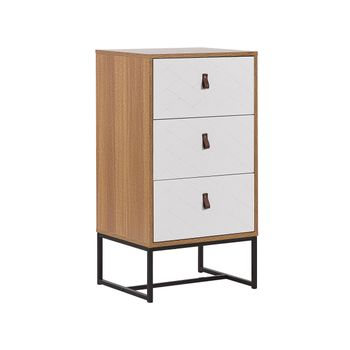 Mueble zapatero Homcom blanco 89x23x96 cm melamina y MDF y vidrio_837-164WT