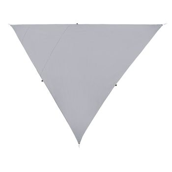 Toldo Impermeable Triangular 3x3x3m Transpirable Protección Solar
