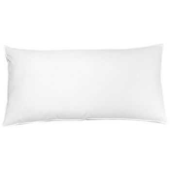 Conjunto de 2 almohadas de microfibra de perfil bajo 50 x 60 cm PELISTER 