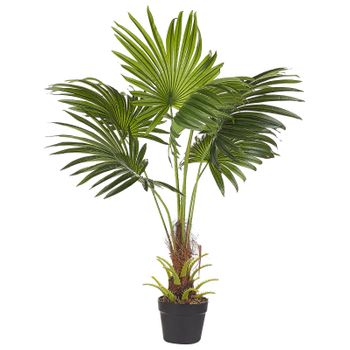 Planta Artificial De Peva Pe Acero Cemento Homcom Ø17x95 Cm-verde con  Ofertas en Carrefour