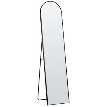 Espejo de pie cuerpo entero Chamois con 1 estante metal MDF 150 x