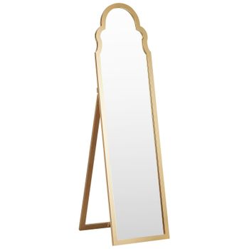 Espejo Joyero De Pie De Mdf Vidrio Abs Homcom 37x30x158 Cm-blanco con  Ofertas en Carrefour