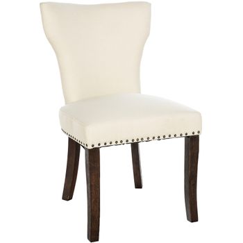 Clp Silla De Comedor Zadar En Tela Crema 59x52x90 Cm