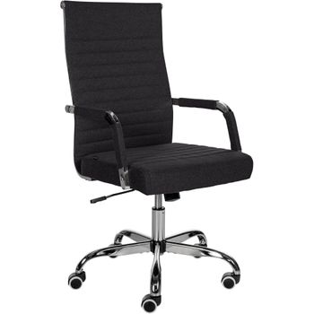 Clp Silla De Oficina Amadora En Polipiel O Tela Negro 63x51x98 Cm