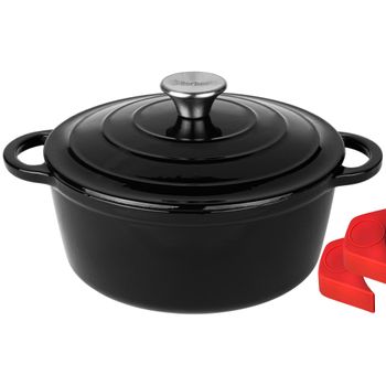 Cocotte hierro fundido esmaltado 24cm fierro Bidasoa, Equipa tu cocina