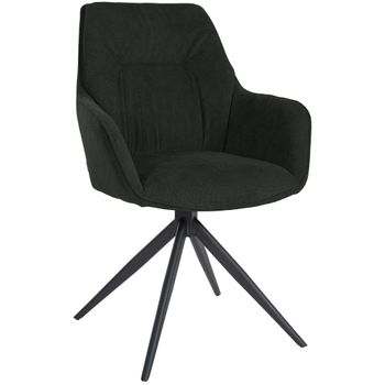 Clp Silla De Comedor Jules Metal Negro 62x58x91 Cm