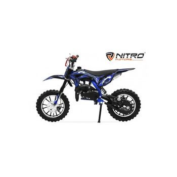 Nitro Motors 1110312-a Panther 49cc 10/10 Arranque Facil : Color - Azul