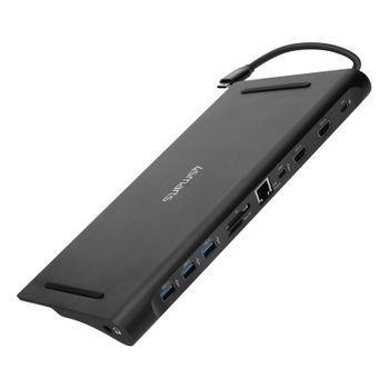 Hub Usb-c A Ethernet, 2x Hdmi 4k, 3x Usb, Usb C Power Delivery 100w, 4smarts