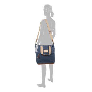 Camel Active Mala Saco Zip Shopper L Oakland Azul Escuro