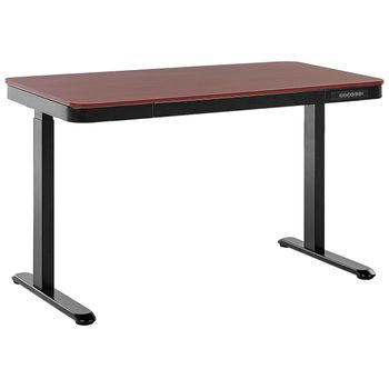 Escritorio Ajustable En Altura Hayward 72 - 117 X 140 X 60 Cm  Aglomerado/metal Negro [pro.tec] con Ofertas en Carrefour