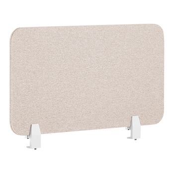 Panel Separador Beige 72 X 40 Cm Poliéster Pet Pantalla Acústica Oficina Wally - Beige