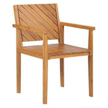 Silla Mecedora De Madera De Acacia Clara Retro Vintage Interior Exterior  Bojano - Madera Clara con Ofertas en Carrefour