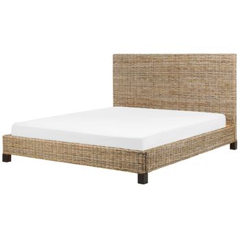 Cama Tapizada En Gris Oscuro Con Somier 160x200 Cm Saverne con Ofertas en  Carrefour