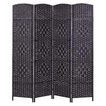 Biombo Separador De 3 Paneles, Decoración Elegante, Separador De Ambientes  Plegable, Divisor De Habitaciones, 169x165 Cm (negro) con Ofertas en  Carrefour