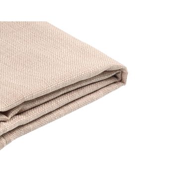 Funda Extraíble Beige Para Cama 140 X 200 Cm Fitou - Beige