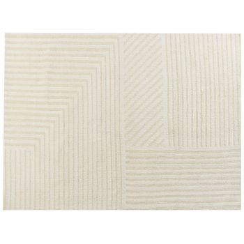 Alfombra De Salón Shaggy Blanca 60x90cm con Ofertas en Carrefour