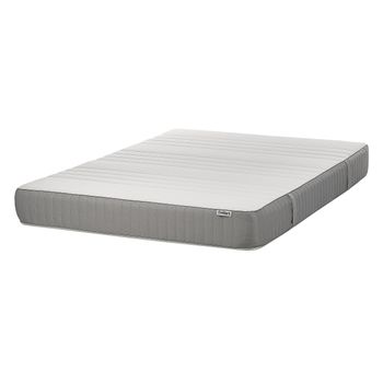 Colchón De Espuma Viscoelástica Firme Duro Con Funda Extraíble De Poliéster Con Cremallera Accesorios De Dormitorio Blanco 140 X 200 Cm Cheer - Blanco