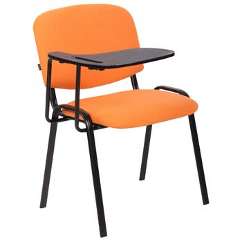 Clp Silla Conferencia Ken Con Mesa Plegable & En Tela Naranja 71x53x81 Cm