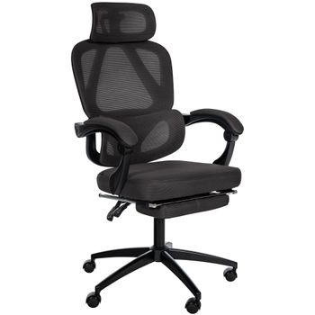 Clp Silla De Oficina Gander Tela Negro 69x61x135 Cm