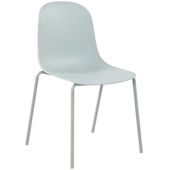 Clp Silla Hardin Apilable Plástico Turquesa 53x51x85 Cm