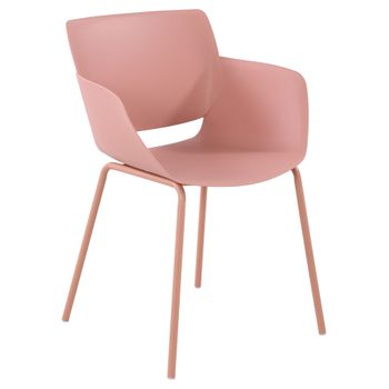 Clp Silla Alpena Plástico Rosado 54x58x80 Cm