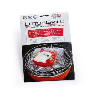 Lotusgrill Set De 8 Papillottes Para Barbacoa - Gb-al-m