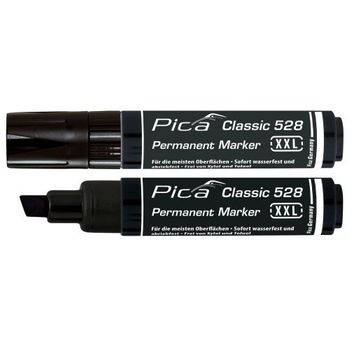 Marcador Permanente Tipo Pincel Negro Pica 528/46