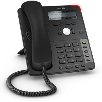 Snom D712 Teléfono Ip Negro 4 Líneas