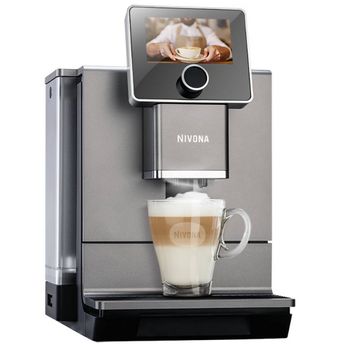 Cafetera superautomática - DE LONGHI 370.95T, 19 bar, 1450 W, 0,5 l, 2  tazas, Inox