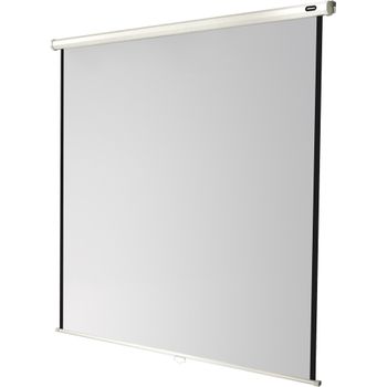 Pantalla de proyector manual 120 pulgada HOMCOM 244x0x183 cm  blanco_001-009V01WT