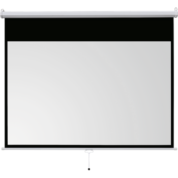 Plástico Metal Homcom Pantalla De Proyector Manual 244x183 Cm Blanco con  Ofertas en Carrefour