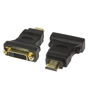 Logilink Adaptador Hdmi A Dvi-d M/h 24+1 Negro  Ah0002