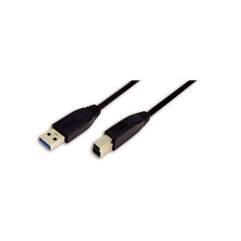 Logilink - 2m Usb 3.0 Cable Usb Usb 3.2 Gen 1 (3.1 Gen 1) Usb A Usb B Negro