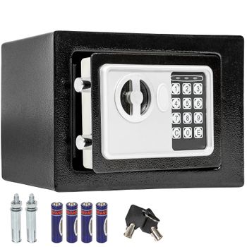 Caja Fuerte Electrónica + Llave De Seguridad Modelo 4 Grande