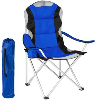 Silla De Camping Acolchada - Azul