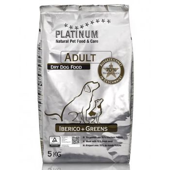 Platinum Natural Iberico And Greens - Saco De 5 Kg