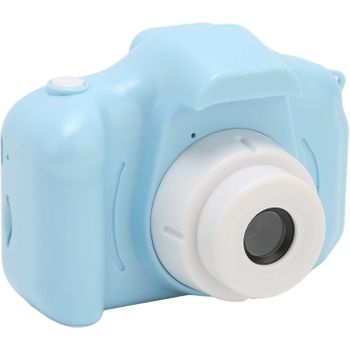 Cámara Infantil Impermeable Con Pantalla, Mini Cámara Digital De Juguete Resistente Azul