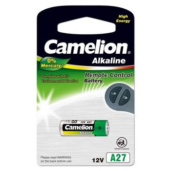 Pila Alcalina Lr27a 12v 0% Mercurio (1 Pc) Camelion