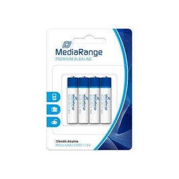 Mediarange Pila Alcalina Aaa Pack 4 Uds (lr03)