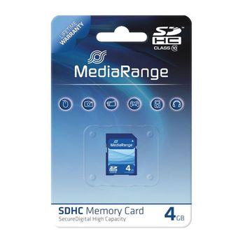 Mediarange Tarjeta Sdhc 4gb Clase 10