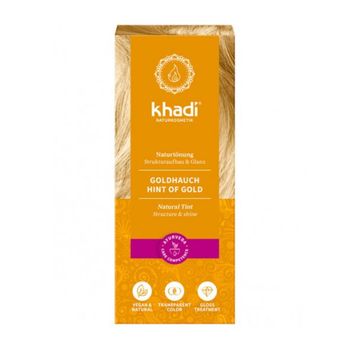 Tinte Natural Rubio Toque Dorado Khadi 100 G